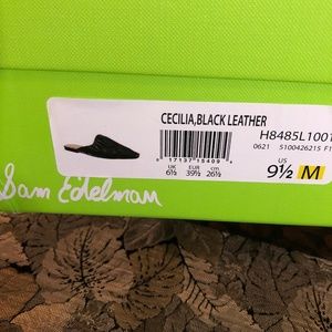 Sam Edelman Black Mules—9-1/2 M